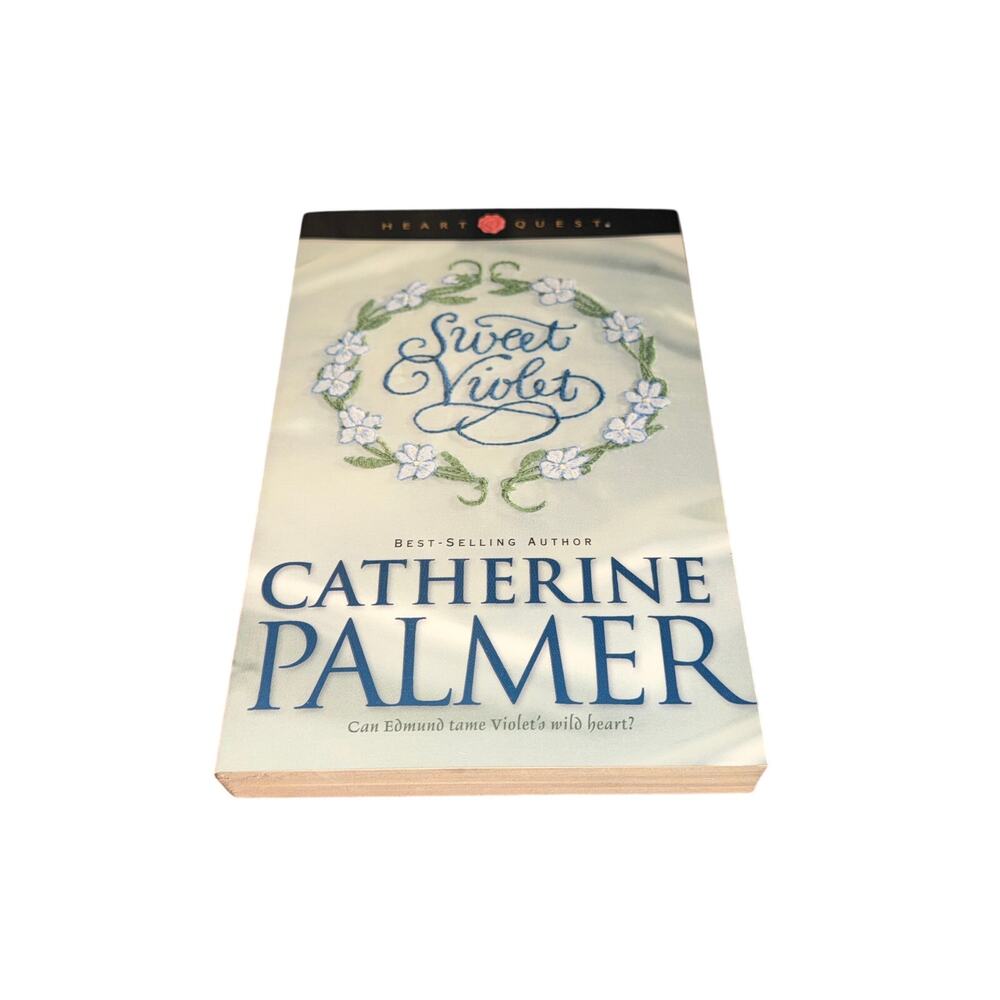 Sweet Violet Catherine Palmer Paperback Fiction Romance Christian